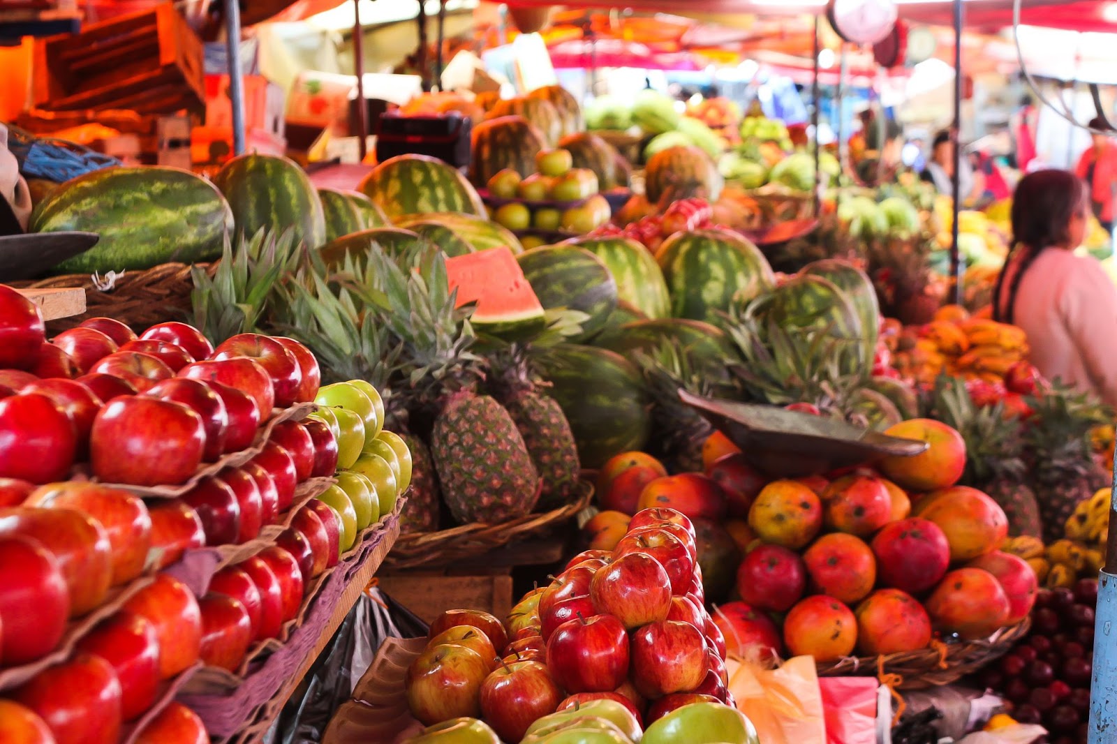 Marché en plein air à Rio de Janeiro